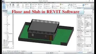 Floor and slab in Revit Software