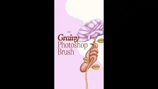 How to create your own custom grainy Photoshop brush