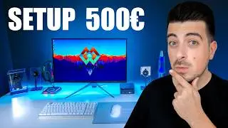 Montei um Setup de Sonho por 500€ (Tudo Incluído)