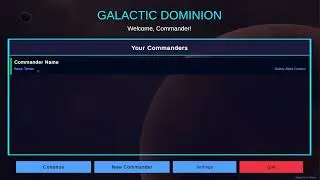 SCI-FI MMO (UNITY UI POC)
