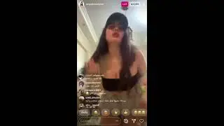 انجي خوري بث مباشر سكرت ورقصت على لايف ناار مولعة هزx هز🔥فسخت على المباشر🔞Angie khoury
