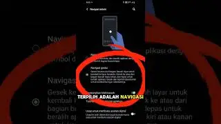 Cara merubah tombol navigasi pada HP android #viral  #tutorial #android #navigasi #vivo #iphone