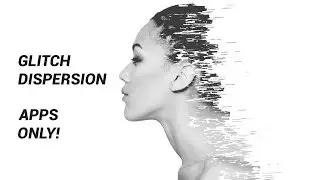 Dispersion effects [Glitch] - PicsArt tutorial EASY | Apps only!