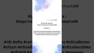 nft. #nft #nftart #opensea #rarible #rariblenft #shorts #shortsvideo #youtubeshorts #nfts #video