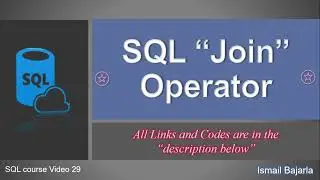 29 SQL Join Operator