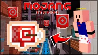 A montanha russa de alvos no evento da MOJANG - Minecraft Bedrock