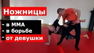 Kani basami in MMA, wrestling