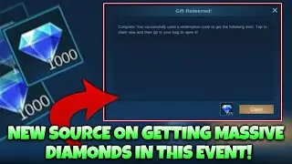 NEW EVENT! GET FREE 300K DIAMONDS IN BY JUST PLAYING! - MLBB