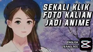 CARA EDIT FOTO JADI ANIME !! - ANIMETRICK #1