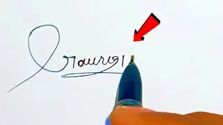 GAURISHANKAR Signature English & Hindi Mix How To Signature Your Name