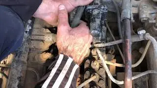 How to add fuel to a Bosch fuel injection pump on a Kamaz truck