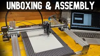 UUNA TEK iDraw H A3 pen plotter | Unboxing and first impressions.