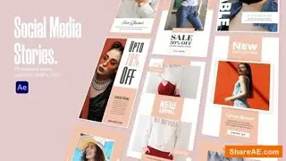 Social Media Posts - Free After Effect Templates