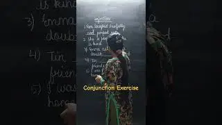 Fill in the blanks with Conjuction