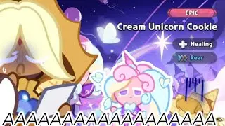 When Cream Unicorn cookie come to CRK- || Cookie run kingdom