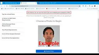 How to edit Photo for DV Lottery