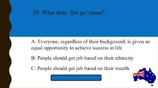 Australian citizenship test 2024 | 60 random questions and answers | #australiancitizenship