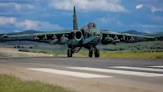 DCS - Су25 поддерживает наступление