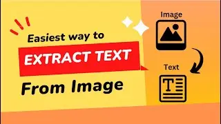 Easiest way to extract text from image