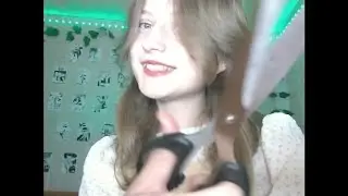 asmr • ты моя новая кукла и я меняю твою внешность✂️🗝️💿