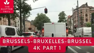 Brussels - Bruxelles - Brussel 4K Morning Drive