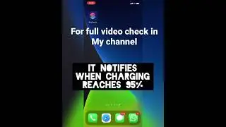 For full video check the channel! #ios14 #iPhone #shorts #reels #iphone12 #iphonexr #ios15 #iphone11