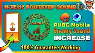 how to increase footstep sound in pubg mobile on Iphone