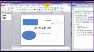 PowerPoint 2010 | PowerPoint tutorial | PowerPoint 2,3 shape format shape group
