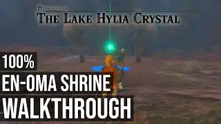 En-oma Shrine TotK (The Lake Hylia Crystal Shrine Quest) - Zelda Tears of the Kingdom