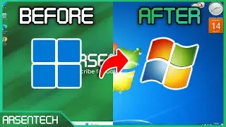 I Made Windows 11 Look Like Windows 7! | Ultimate Manual Transformation