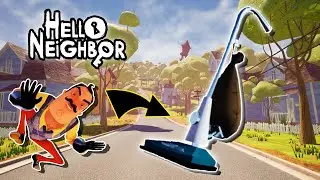 The Neighbor is a VACUUM CLEANER | Hello Neighbor Mod