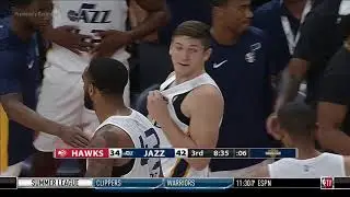 NBA Rookies TRAE YOUNG and GRAYSON ALLEN get into it and SCUFFLE during Summer League Game!