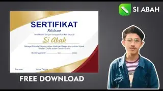 TUTORIAL CORELDRAW l TUTORIAL MEMBUAT SERTIFIKAT #4