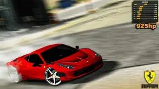 Drift Settings and Tune for Ferrari 458 Italia in Car Parking Multiplayer New update
