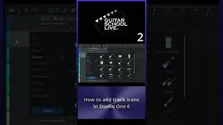 How to add track icons in Studio One in 3 easy steps. 