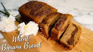 Marble Whole Wheat Banana bread|Vegan|No Maida|No White Sugar|Healthy Banana Bread recipe  #31