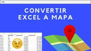 📌📍🚩 Cómo CONVERTIR tabla de EXCEL a KMZ o KML, Muy fácil y rápido - PUEDES VERLOS EN MAPA, GRATIS!!