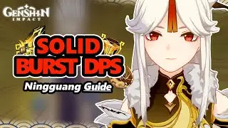 RIDCULOUSLY simple Ningguang Burst Guide| | Genshin Impact 