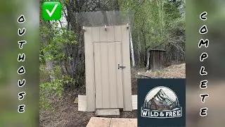 Part 3: Building an Outhouse- Putting it all together like IKEA Furniture (issues included) 😂