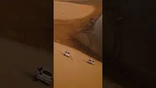 Самые большие барханы я видел в Qatar , там прям Джипинг на лютый )) 