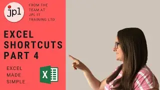 Excel Shortcuts Part 4