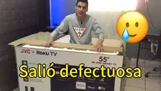 ME COMPRE UNA TV GRANDE - UNBOXING, SALIO DEFECTUOSA😩