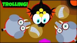 Mope.io ELEPHANTS VS DRAGONS WORLD WAR 3 | Funny Mope.io Kills