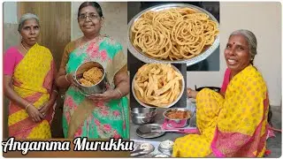 அங்கம்மா இல்லாத தீபாவளியா?? மிஷினில் அரைத்த ஒரே மாவுல முறுக்கு, ரிப்பன் பகோடா இரண்டுமே செய்யலாம்...