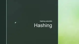 Hashing Extendido