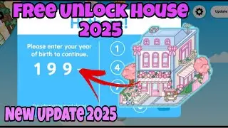Free Unlock All House 2025 | Toca Life World Free Code 2025 New Update!