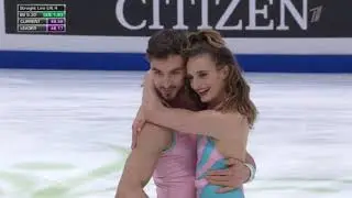 Gabriella Papadakis / Guillaume Cizeron. Чемпионат Европы European Championships 2020 Ритм-танец RD