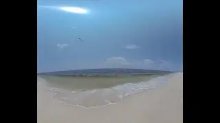 VR 180 6k Pensacola Beach Waves