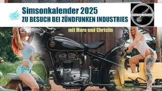 Simsonkalender 2025 - Zu Besuch bei Zündfunken Industries