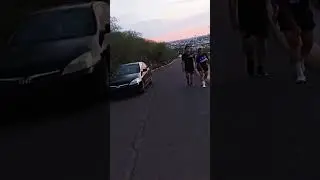 moto Italika dt-110  en el Cerro de la memoria